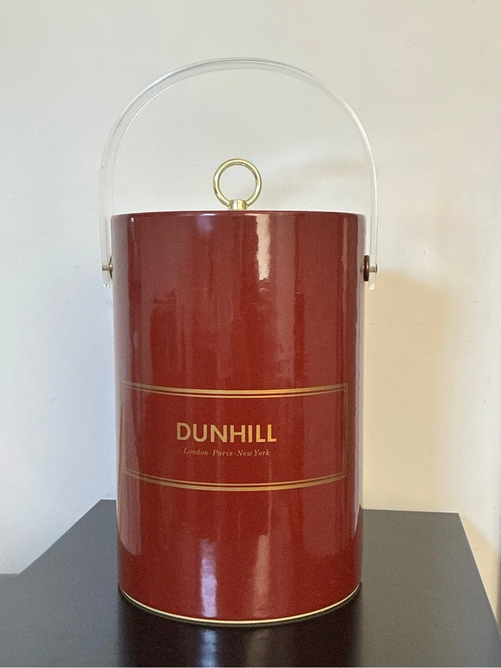 The Dunhill Ice Bucket, Rare Vintage, 1970’s Iconic Collectible